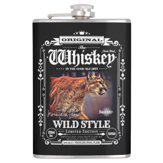 FLASK_Cougar Flachmann (Vorderseite)