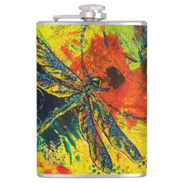 Flask Dragonfly Flachmann