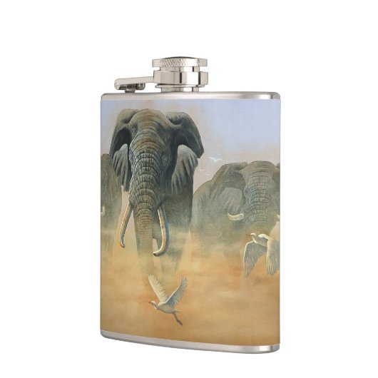 Flask Elephants Flachmann (Links)
