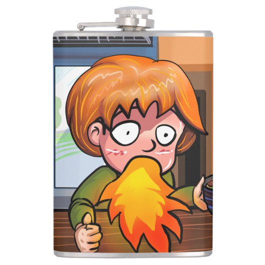 Flask Flachmann (Vorderseite)