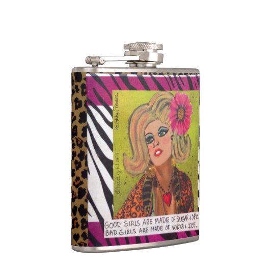 FLASK-GOOD MÄDCHEN WERDEN VOM ZUCKER UND VOM FLACHMANN (Rechts)