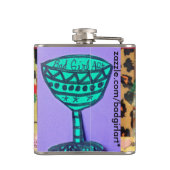 FLASK-HAND ICH DIE SCHNÄPSE UND PASSEN MICH AUF FLACHMANN (Rückseite)