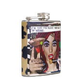 FLASK-I morgens GERADE DIE RECHTE MENGE DES Flachmann (Rechts)