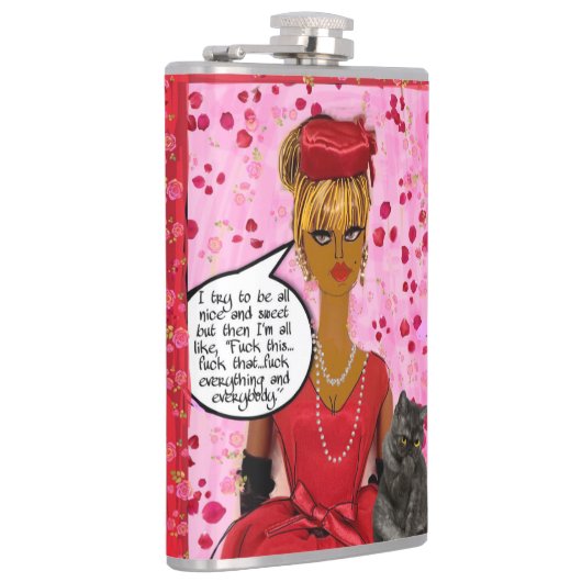 FLASK-I versuchen, alle nett und süß zu sein, aber Flachmann (Rechts)