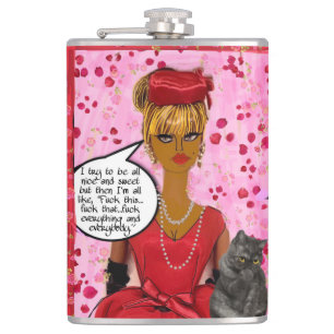 FLASK-I versuchen, alle nett und süß zu sein, aber Flachmann