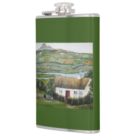 Flask Irish Ireland Celtic Flask Flachmann (Links)