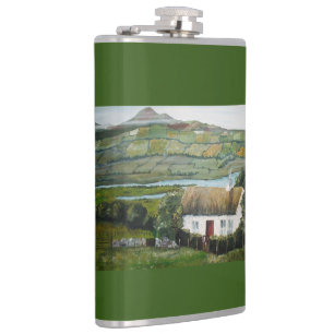 Flask Irish Ireland Celtic Flask Flachmann