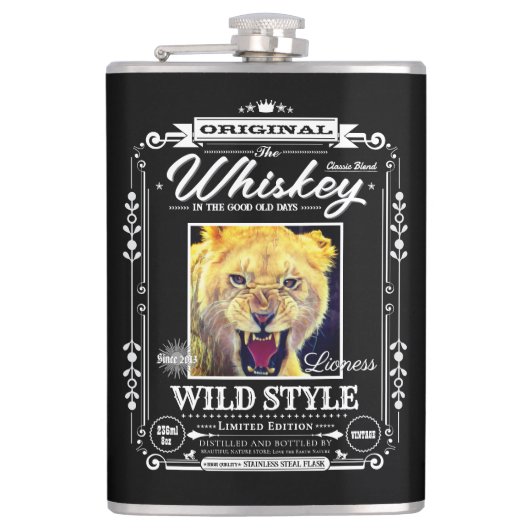 FLASK_Lioness Flachmann (Vorderseite)