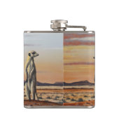 Flask Meerkats Flachmann (Rückseite)