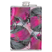 Flask mit gemischten Signalen Flachmann (Rückseite)