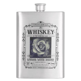 FLASK_Monochrome Rose Flachmann