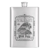 FLASK_Northern Goshawk Flachmann (Vorderseite)
