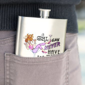 FLASK, OHNE STROMFLASCHE - ZU VIELE MARTINIS FLACHMANN (Beispiel)