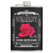 FLASK_Red Rose Flachmann (Vorderseite)