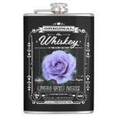 FLASK_Rosa Blue Bajou Flachmann (Vorderseite)