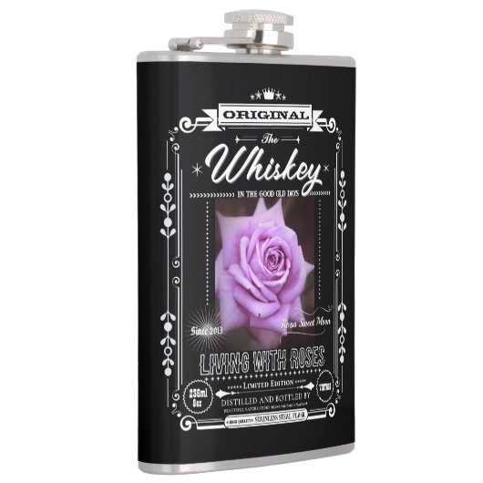 FLASK__Rosa Sweet Moon Flachmann (Rechts)