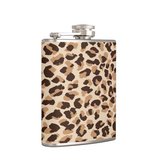 Flask Safari Leopard Print Flachmann (Rechts)
