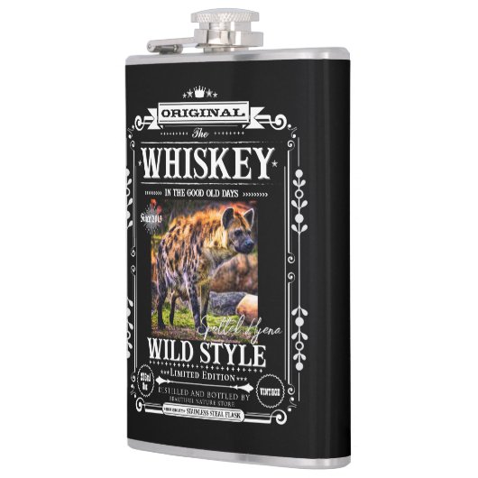 FLASK_Spotted Hyena Flachmann (Links)