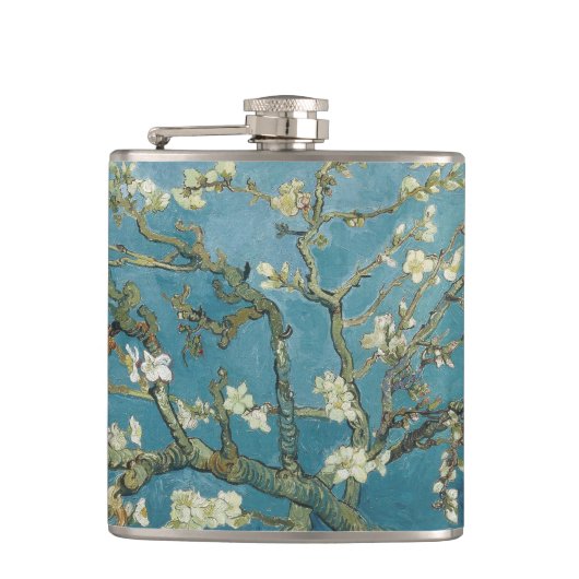 Flask Vincent van Gogh Almond Blossom Flachmann (Vorderseite)