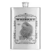FLASK_White-tailed Eagle Flachmann (Vorderseite)