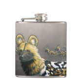 Flask Wild Dog Flachmann (Vorderseite)