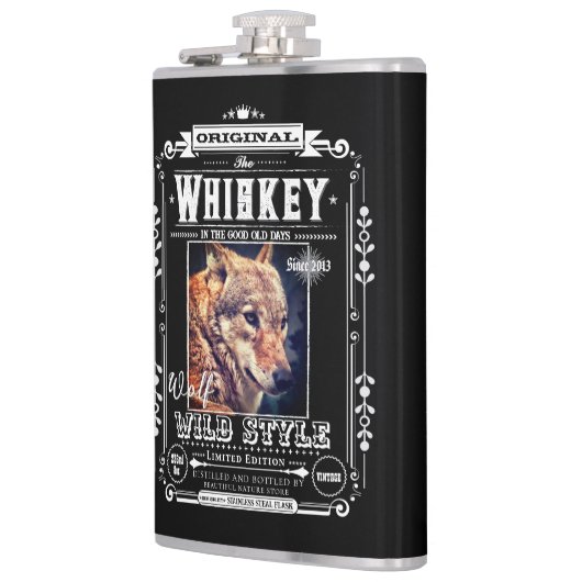 FLASK_Wolf Flachmann (Links)