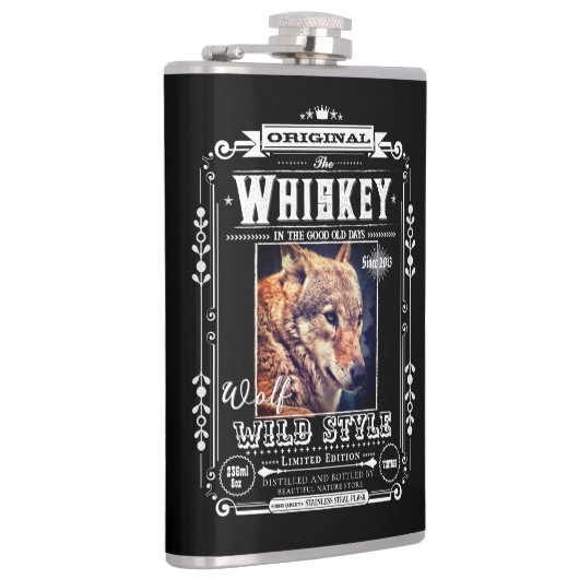 FLASK_Wolf Flachmann (Rechts)