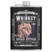 FLASK_Wolf Flachmann (Vorderseite)