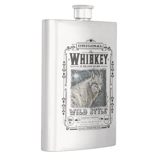 FLASK_Wolf Flachmann (Rechts)