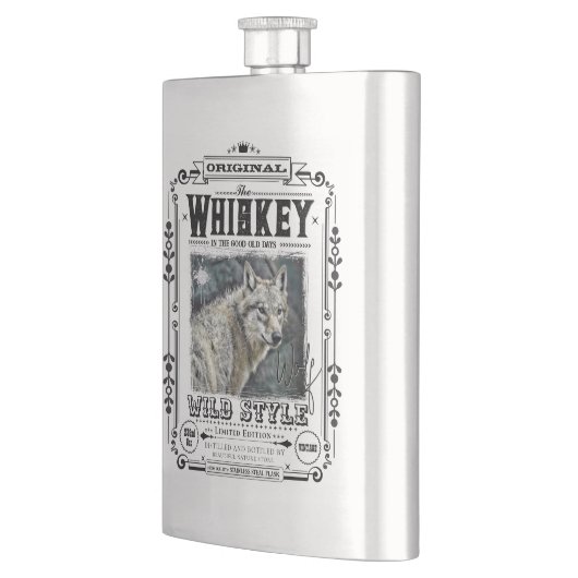FLASK_Wolf Flachmann (Links)