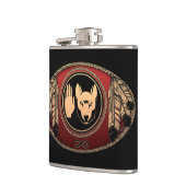 Flaske für Metis Rebellion Flachmann (Links)