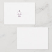 Flat Advice Card Hinweiskarte (Vorne/Hinten)