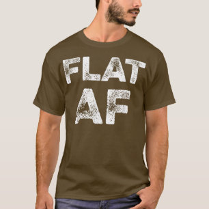Flat Af Feminist Cancer Awareness Month Survivor V T-Shirt