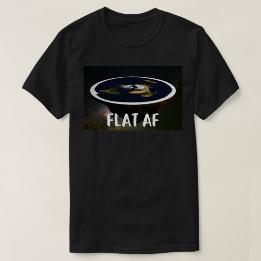 FLAT AF FLACHENERDE 1 T-Shirt (Design vorne)