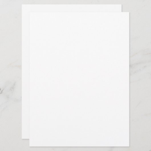 Flat Announcement Card Ankündigung (Vorne/Hinten)