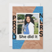 Flat Announcement Card Ankündigung (Vorderseite)