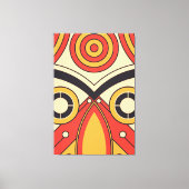 Flat Aztec Tribal Leinwanddruck (Vorderseite)