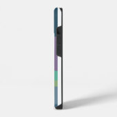 Flat Boho Abstrakt Landschaft I Telefongehäuse iPhone Hülle (Linke Seite)