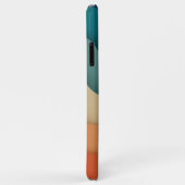 Flat Boho Abstrakte Landschaft Sonnenuntergang und Case-Mate iPhone Hülle (Hinten/Rechts)