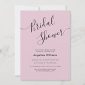 Flat Bridal Dusche Einladungskarte Einladung (Vorderseite)