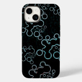 Flat Bubbles B Case-Mate iPhone Case (Rückseite)