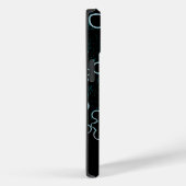 Flat Bubbles B Case-Mate iPhone Case (Rückseite / Rechts)