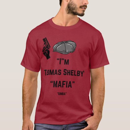 "Flat Cap Mafia | Viral Meme T - Shirt" T-Shirt (Vorderseite)