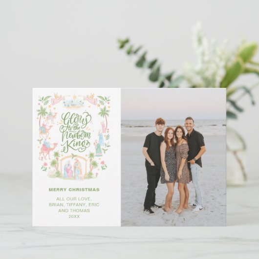 Flat Card (Stehend Vorderseite)