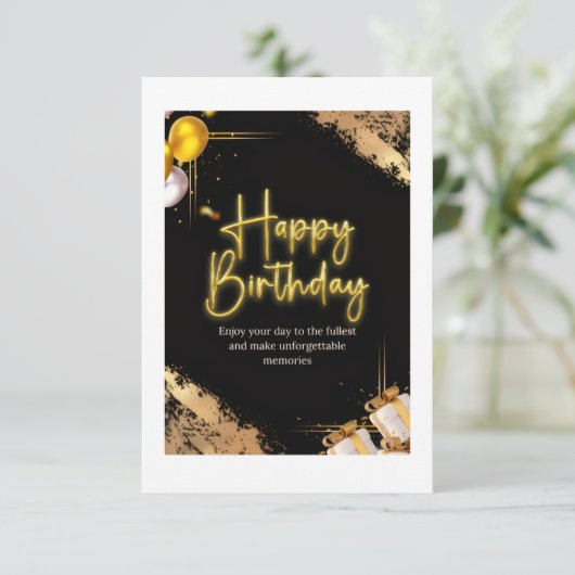 Flat Card (Stehend Vorderseite)