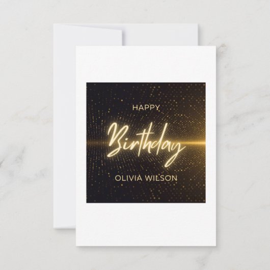 Flat Card (Rückseite)