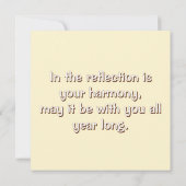 Flat Card (Rückseite)