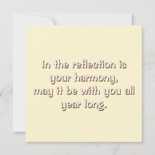 Flat Card (Rückseite)