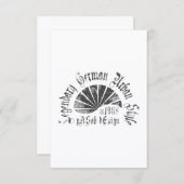 Flat Card 3.5" x 5" (Vorne/Hinten)