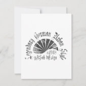 Flat Card 4.25" x 5.5" (Vorderseite)